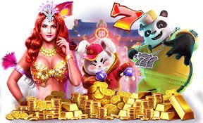 Visual permainan slot online dengan grafik warna-warni